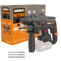 Bezszczotkowa Młotowiertarka Worx WX381.9 20V 2,0J