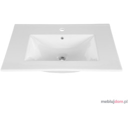 Umywalka ceramiczna LAVA WHITE 80 cm