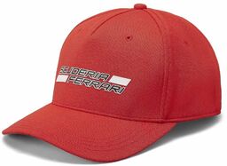 Czapka Scuderia Ferrari F1 Logo z daszkiem czerwona
