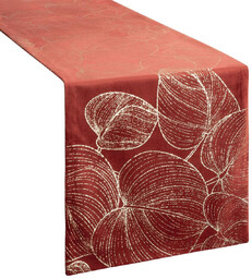 Bieżnik 35 x 220 Dekoracyjny Velvet Blink16 Cegla