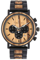 Zegarek drewniany Niwatch - kolekcja ROYAL - ZEBRAWOOD