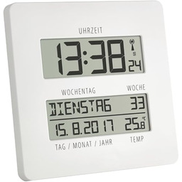 neoLab 2-4571 cyfrowy zegar radiowy ze wskaźnikiem temperatury,