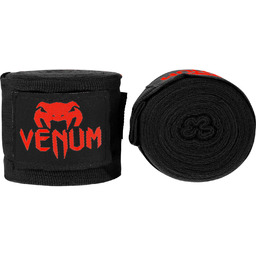 Venum Bandaże Bokserskie Owijki 4m Black-Red