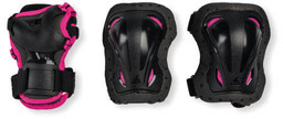 Rollerblade SKATE GEAR JUNIOR 3 PACK black/pink