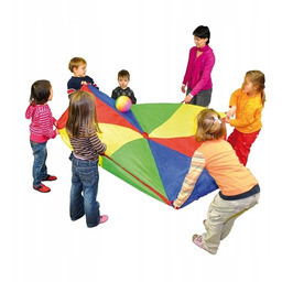 Chusta integracyjna 300 cm do gry zabawy