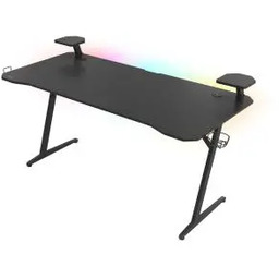 Genesis Holm 510 RGB 160cm Czarny Biurko gamingowe