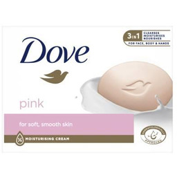 Dove Kremowe mydło w kostce Pink, 90 g