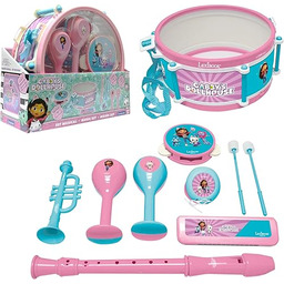 Lexibook, Domek dla Lalek Gabby, Zestaw 7 Instrumentów