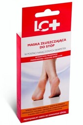 Skarpety złuszczające, maska do stóp LC+