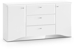 Komoda z oświetleniem LED GLAMOUR 02 160cm Biały