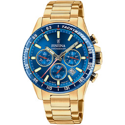 Zegarek Męski Festina F20634-3 złoty