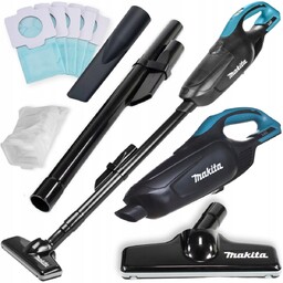 ODKURZACZ PIONOWY BEZPRZEWODOWY RĘCZNY MAKITA AKUMULATOROWY WYDAJNY ZESTAW