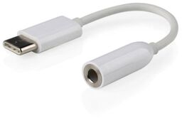 Gembird kabel Jack USB-C 3.5mm Stereo Biały
