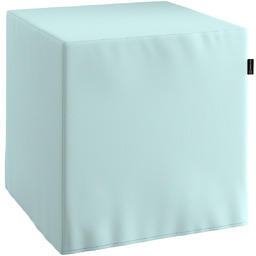Puf kostka, pastelowy błękit, 40 x 40 x