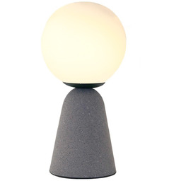 Lampa stołowa betonowa grafitowo-biała 20cm AZ3463 z serii