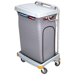 Podwójny wózek na odpady z tworzywa sztucznego Splast