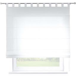 Roleta rzymska Verona, prześwitujący biały, Romantica