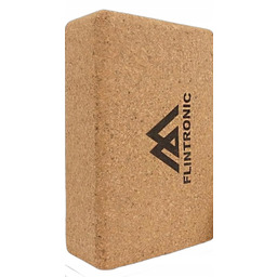 Klocki do jogi Flintronic Naturalne korkowe 2 sztuk