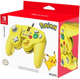 Switch GameCube Style BattlePad - Pikachu