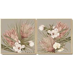 DKD Home Decor Rama, Zielony, Standardowy