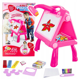 Tablica Sztaluga Projektor Stolik Do Malowania Rysowania 4w1