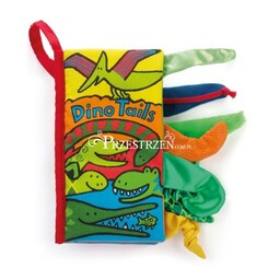KSIĄŻECZKA DLA MAŁYCH DZIECI JELLYCAT - DINO TAILS