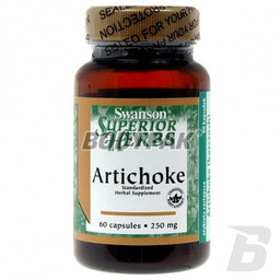 Swanson Karczoch 250mg 60 kaps