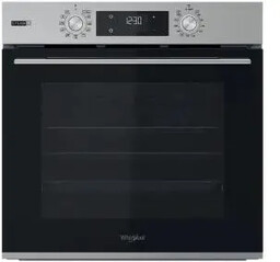 Whirlpool OMSK58HU1SX Termoobieg Srebrno-czarny Piekarnik elektryczny parowy