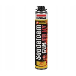 Soudal Soudafoam Fr Hy pianka ognioodpor.750ml gun