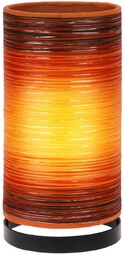 Woru Lampa stołowa Julie, żółty / pomarańczowy, salon
