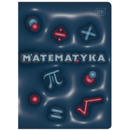 Zeszyt A5/60K kratka Matematyka+pig.wiedzy (10szt)