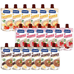 Lubella Owsianka Mix 3 Smaków 100g x 18