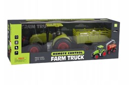 TRAKTOR Z PRZYCZEPĄ ZDALNIE STEROWANY Z ZWIERZĘTAMI Zabawka