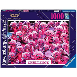 Ravensburger Puzzle 16771 - Challenge Monsterchen - 1000