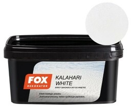 FOX Dekorator Farba strukturalna Kalahari White 1L