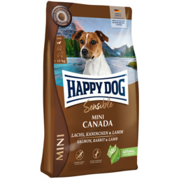 HAPPY DOG Sensible Mini Canada 4kg łosoś, królik