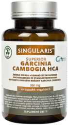 SINGULARIS Garcinia Cambogia HCA, 60 kapsułek