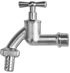 Kran kulowy ogrodowy mosiężny 1/2" GZ 3/4"