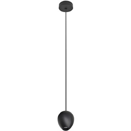 Lampa wisząca metalowa czarna wąska AZ3095 z serii