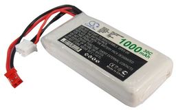 1000mAh 7.40Wh Li-Polymer 7.4V 2S 30C (Cameron Sino)