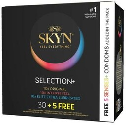 UNIMIL SKYN Selection zestaw prezerwatyw, 35 sztuk