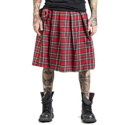 kilt męski BANNED - RED-M/L