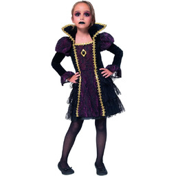 Rubies kostium wampira dla dziewczynki, oficjalnie licencjonowana, wampiry,