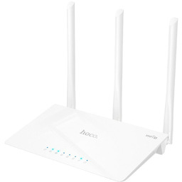 HOCO router bezprzewodowy WiFi4 HI30 biały