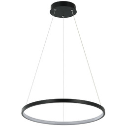 Lampa wisząca Ring mały CCT 1xLED czarny LP-909/1P