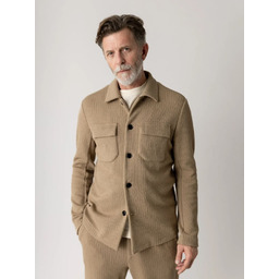 Mos Mosh Gallery Męska marynarka MMGAustin Knit Overshirt