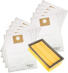 10x WORKI FILTR DO KARCHER NT 25/1 NT