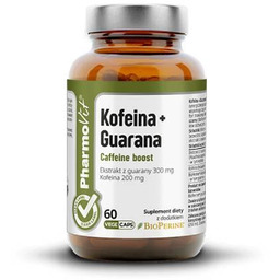 Pharmovit Kofeina + Guarana, 60 kaps.