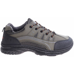 Sznurowane męskie buty trekkingowe Zielone