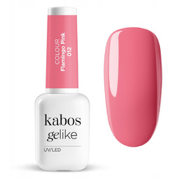 Kabos Gelike Lakier hybrydowy różowy do paznokci kolorowy